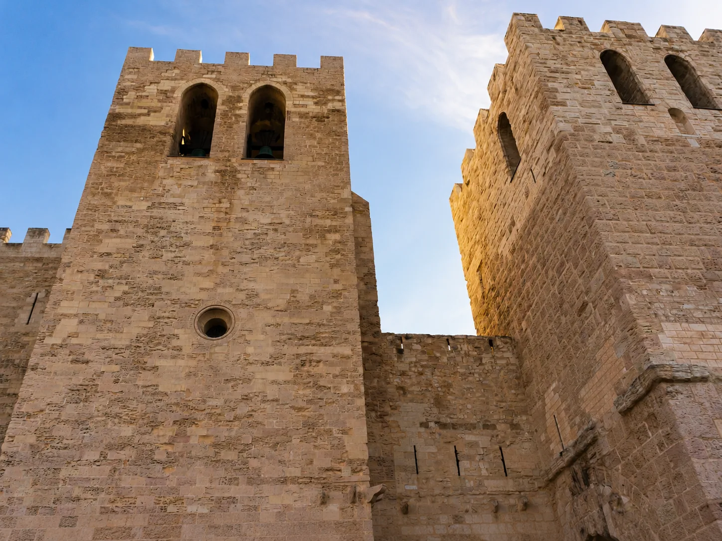 The towers of the abbey of Saint-Victor in Marseille, one of the oldest Christian sanctuaries in France